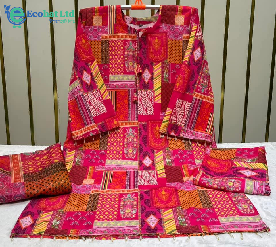100% Quality Full Dubai Cheri Fabric Three Pcs.